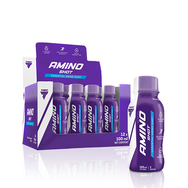 ZESTAW shotów AMINO SHOT 12 szt. x 100 ml ZESTAW shotów AMINO SHOT 12 szt. x 100 ml
