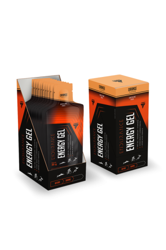 Zestaw ENERGY GEL ORANGE o smaku pomarańczowym 40 g x 10 szt.