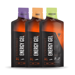Żel energetyczny ENERGY GEL 9 sztuk mix trzech smaków - pomarańczowy, owoce leśne, multiwitamina Żel energetyczny ENERGY GEL 9 sztuk mix trzech smaków - pomarańczowy, owoce leśne, multiwitamina