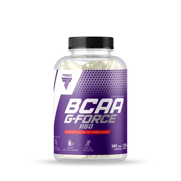 BCAA G-FORCE 1150 | BCAA z L-glutaminą w kapsułkach BCAA G-FORCE 1150 | BCAA z L-glutaminą w kapsułkach