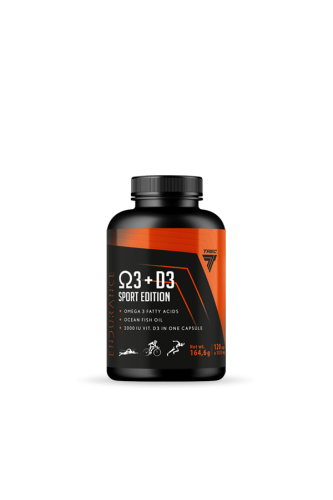 OMEGA 3 + D3 SPORT EDITION - kwasy omega 3 wzbogacone o witaminę D3