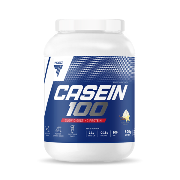 Kazeina CASEIN 100 - idealne białko na noc Kazeina CASEIN 100 - idealne białko na noc