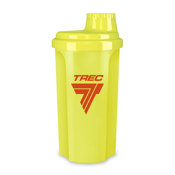 Neonowy żółty shaker TREC TEAM 0,7 L NEON YELLOW Neonowy żółty shaker TREC TEAM 0,7 L NEON YELLOW