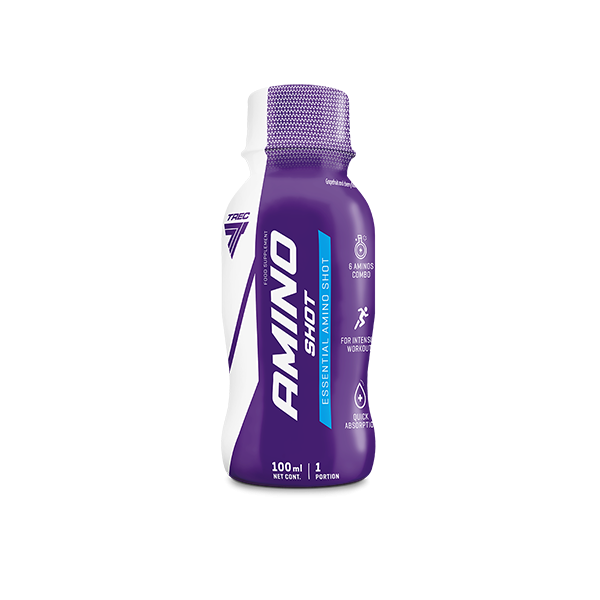 Shot wiśniowo-grejpfrutowy AMINO SHOT z płynnymi aminokwasami Shot wiśniowo-grejpfrutowy AMINO SHOT z płynnymi aminokwasami