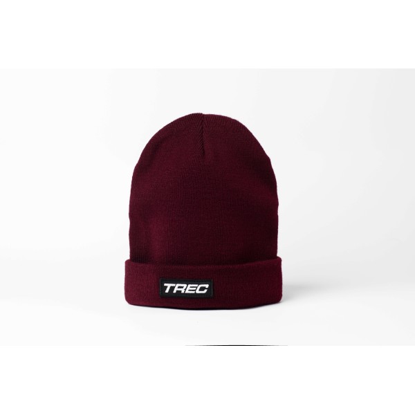 Bordowa czapka zimowa TREC MAROON unisex Bordowa czapka zimowa TREC MAROON unisex