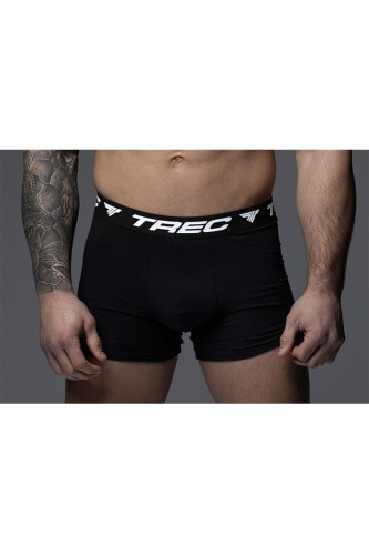 Czarno-białe bokserki męskie TREC WEAR 120