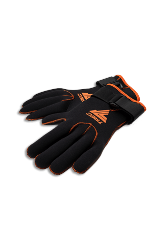 Neoprenowe rękawice do morsowania czarno-pomarańczowe COLD WATER THERMO GLOVES