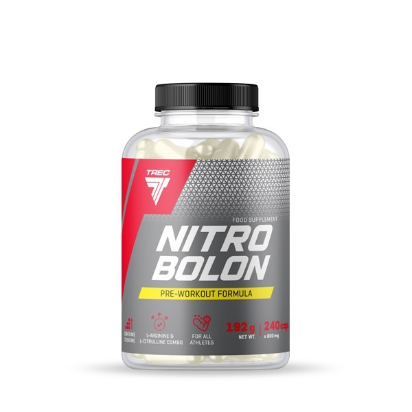 NITROBOLON - booster przedtreningowy w kapsułkach NITROBOLON - booster przedtreningowy w kapsułkach