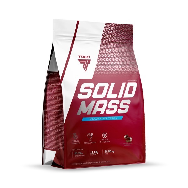 Trec Solid Mass 3000g - Gainer na masę z WPC
