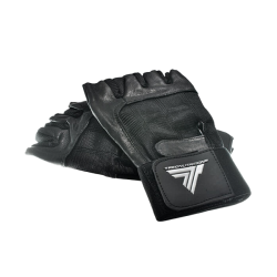 Czarne rękawiczki na siłownię PLUS GLOVES CLASSIC BLACK