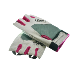 Białe rękawiczki na siłownię damskie GLOVES LADIES WHITE