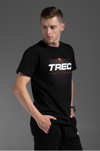 Czarny T-shirt męski ENDURANCE TSHIRT 122 TTA BLACK