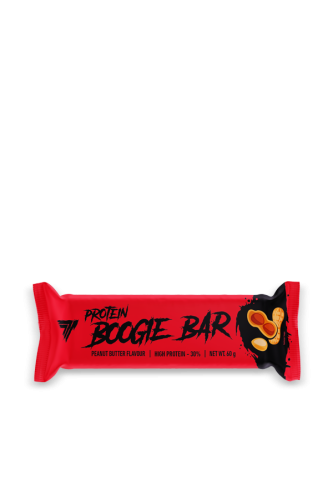 Baton proteinowy o smaku orzechów arachidowych z chrupkami zbożowymi PROTEIN BOOGIE BAR PEANUT BUTTER FLAVOUR