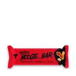 Baton proteinowy o smaku orzechów arachidowych z chrupkami zbożowymi PROTEIN BOOGIE BAR PEANUT BUTTER FLAVOUR
