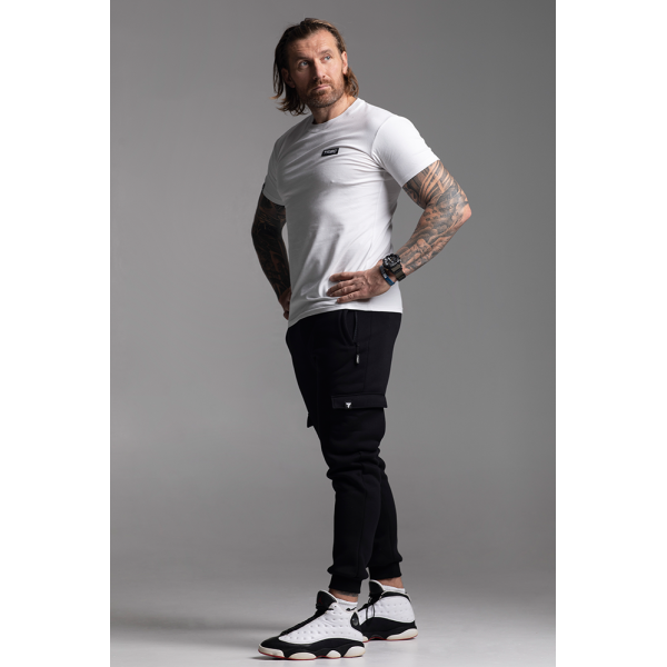 Biały T-shirt męski BASIC TSHIRT 143 TREC WHITE Biały T-shirt męski BASIC TSHIRT 143 TREC WHITE
