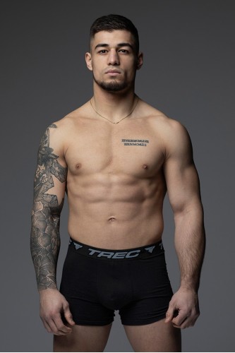 Czarno-szare bokserki męskie BOXER SHORTS 124 BLACK-GRAPHITE