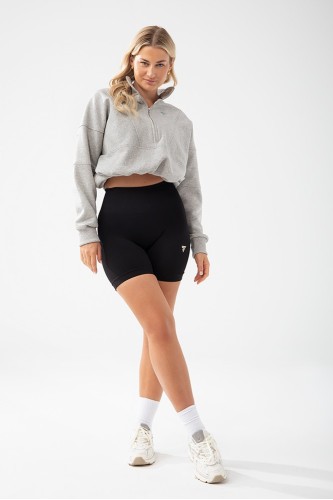 Czarne szorty kolarki damskie TRECGIRL SPORT SHORTS 160 BLACK
