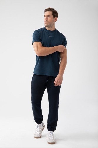 Granatowy T-shirt męski TW BASIC TSHIRT 182 M NAVY