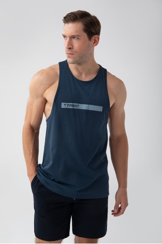 Granatowy tank top męski TW BASIC TANK TOP 181 M NAVY