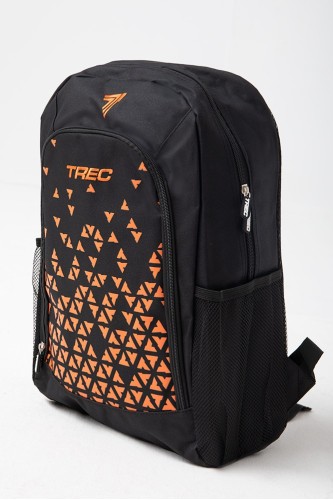 Czarno-pomarańczowy plecak GYM & STREET BACKPACK 006 BLACK & ORANGE