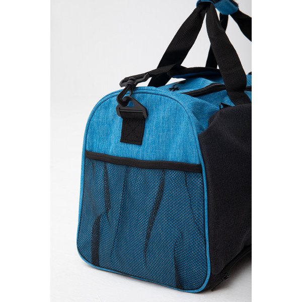 Czarno-niebieska torba sportowa TREC GYM MEDIUM BAG 014 BLACK & BLUE Czarno-niebieska torba sportowa TREC GYM MEDIUM BAG 014 BLACK & BLUE