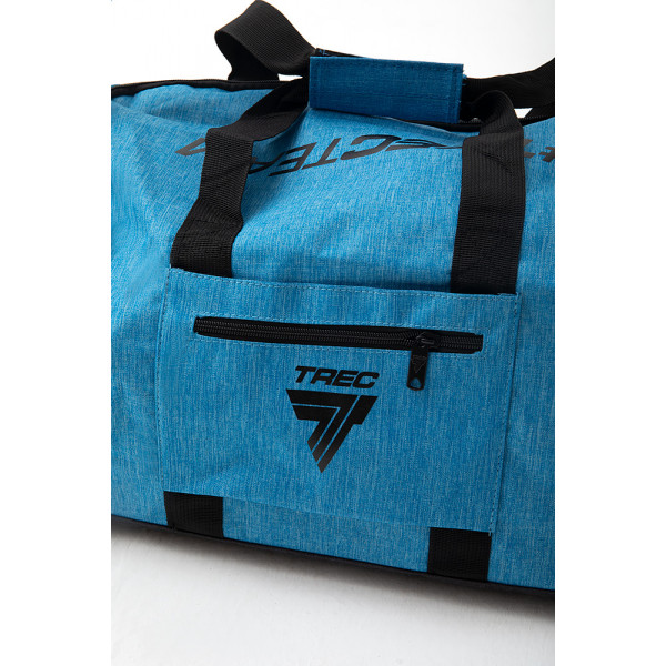 Czarno-niebieska torba sportowa TREC GYM MEDIUM BAG 014 BLACK & BLUE Czarno-niebieska torba sportowa TREC GYM MEDIUM BAG 014 BLACK & BLUE
