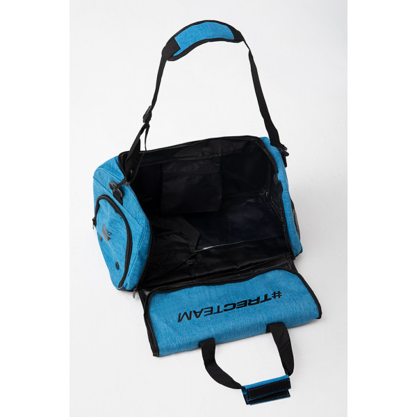 Czarno-niebieska torba sportowa TREC GYM MEDIUM BAG 014 BLACK & BLUE Czarno-niebieska torba sportowa TREC GYM MEDIUM BAG 014 BLACK & BLUE