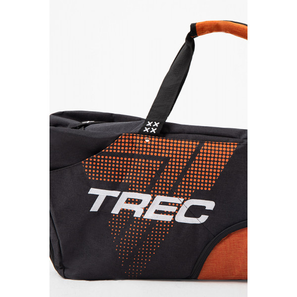 Czarno-pomarańczowa torba sportowa TREC GYM & TRAVEL BIG BAG 011 BLACK & ORANGE Czarno-pomarańczowa torba sportowa TREC GYM & TRAVEL BIG BAG 011 BLACK & ORANGE