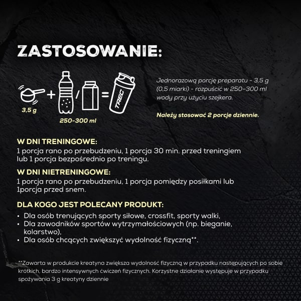 Jabłczan kreatyny CM3 POWDER w proszku Jabłczan kreatyny CM3 POWDER w proszku