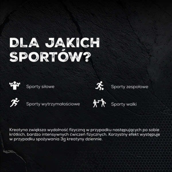 CREATINE MONOHYDRATE - kreatyna z witaminą B6 CREATINE MONOHYDRATE - kreatyna z witaminą B6