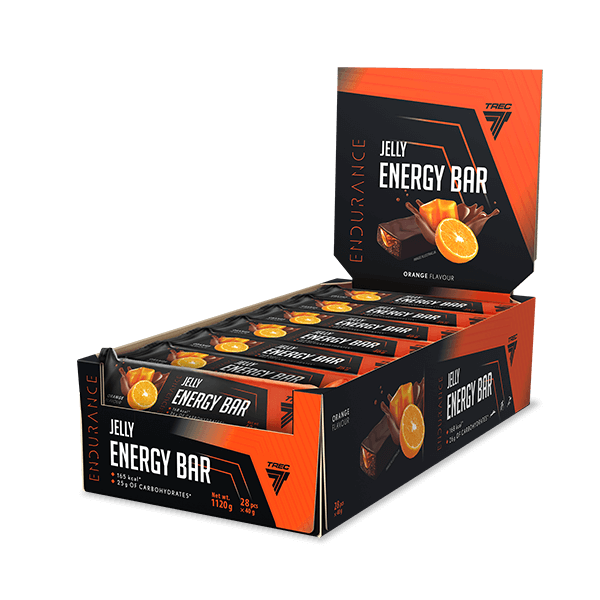 Zestaw 28 batonów energetycznych z galaretką - JELLY ENERGY BAR