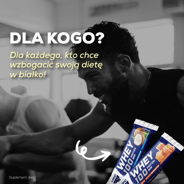 Baton proteinowy WHEY 100 PROTEIN BAR COCONUT FLAVOUR