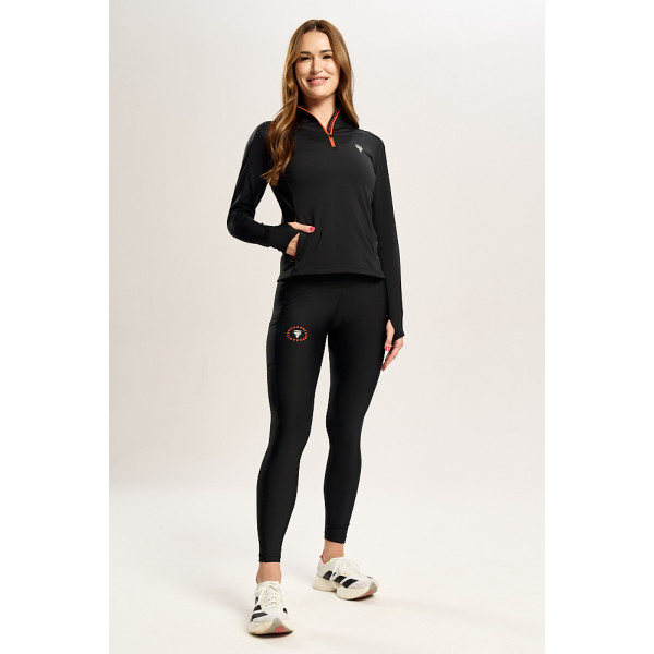 Czarna bluza damska outdoor TW ENDURANCE SWEATSHIRT 171 W TREC BLACK Czarna bluza damska outdoor TW ENDURANCE SWEATSHIRT 171 W TREC BLACK