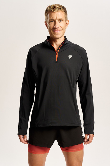 Czarna bluza męska outdoor TW ENDURANCE SWEATSHIRT 170 M TREC BLACK Czarna bluza męska outdoor TW ENDURANCE SWEATSHIRT 170 M TREC BLACK