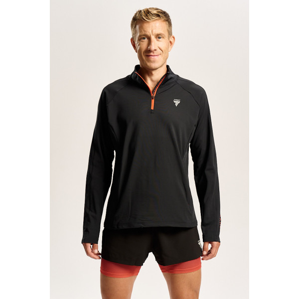 Czarna bluza męska outdoor TW ENDURANCE SWEATSHIRT 170 M TREC BLACK Czarna bluza męska outdoor TW ENDURANCE SWEATSHIRT 170 M TREC BLACK