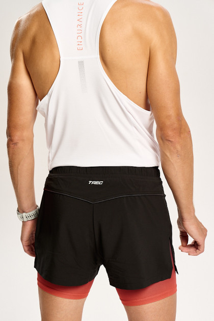 Biały męski top biegowy TW ENDURANCE SINGLET TOP 170 M TREC WHITE Biały męski top biegowy TW ENDURANCE SINGLET TOP 170 M TREC WHITE
