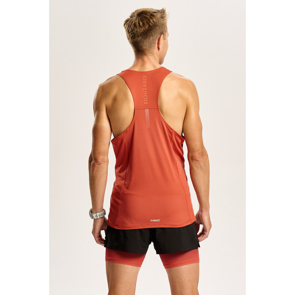 Pomarańczowy męski top biegowy TW ENDURANCE SINGLET TOP 170 M TREC ORANGE Pomarańczowy męski top biegowy TW ENDURANCE SINGLET TOP 170 M TREC ORANGE