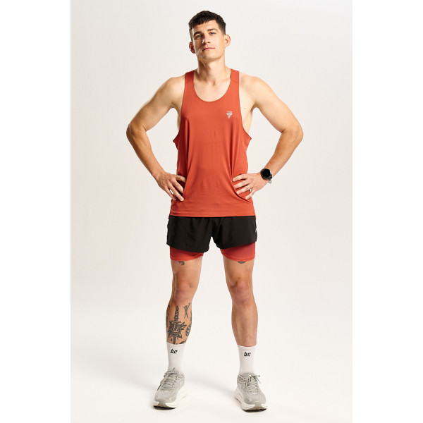 Pomarańczowy męski top biegowy TW ENDURANCE SINGLET TOP 170 M TREC ORANGE Pomarańczowy męski top biegowy TW ENDURANCE SINGLET TOP 170 M TREC ORANGE