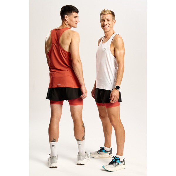 Pomarańczowy męski top biegowy TW ENDURANCE SINGLET TOP 170 M TREC ORANGE Pomarańczowy męski top biegowy TW ENDURANCE SINGLET TOP 170 M TREC ORANGE