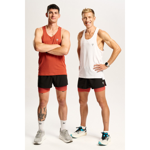 Pomarańczowy męski top biegowy TW ENDURANCE SINGLET TOP 170 M TREC ORANGE Pomarańczowy męski top biegowy TW ENDURANCE SINGLET TOP 170 M TREC ORANGE