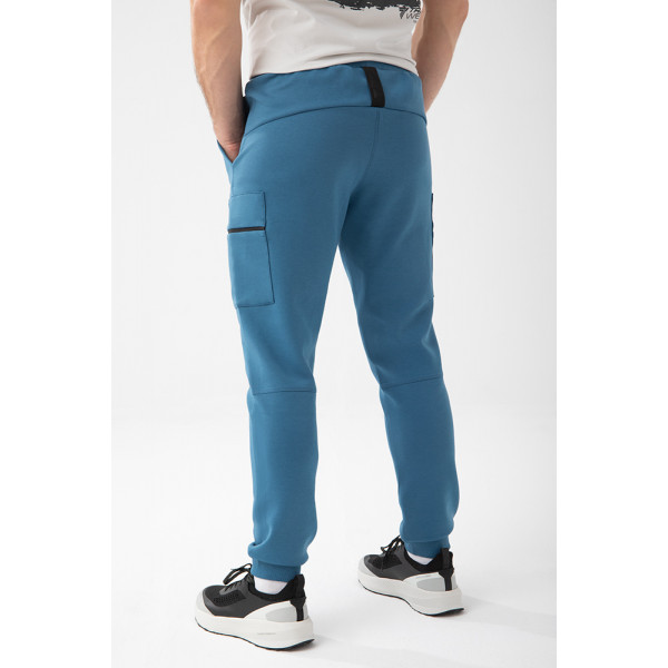 Niebieskie spodnie dresowe męskie TW BASIC PANTS 192 M BLUE