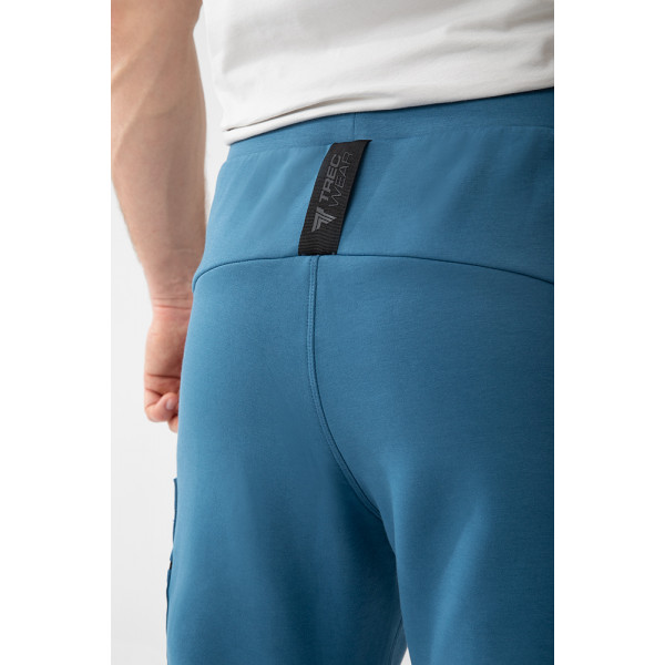 Niebieskie spodnie dresowe męskie TW BASIC PANTS 192 M BLUE