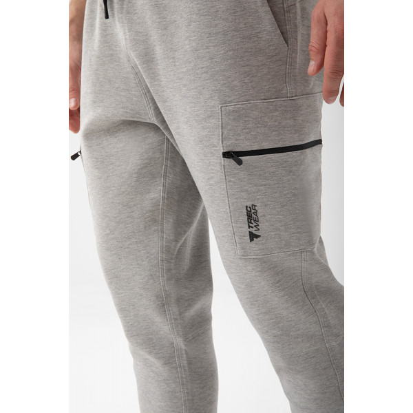 Szare spodnie dresowe męskie TW BASIC PANTS 192 M GREY