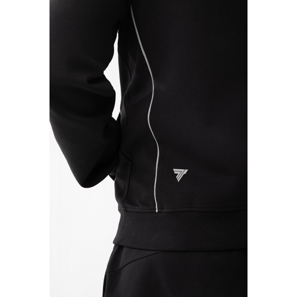 Czarna bluza crownneck TW BASIC SWEATSHIRT 191 M BLACK