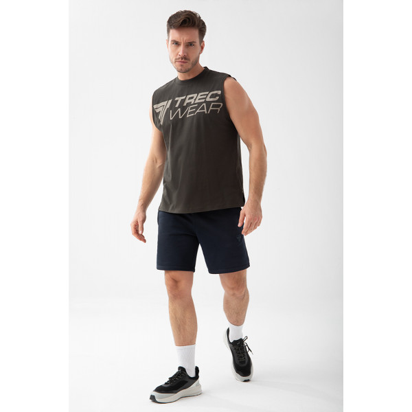 Czarny tank top męski TW BASIC TANK TOP 191 M BLACK