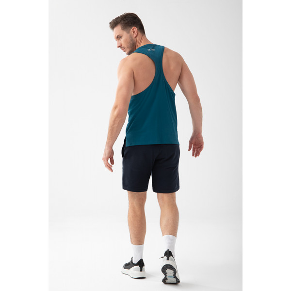 Niebieski tank top męski TW BASIC TANK TOP 194 M BLUE