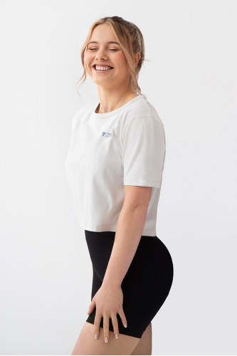 Szary T-shirt damski TW BASIC TRECGIRL T-SHIRT 198 GREY