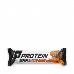 Baton proteinowy nugatowo-karmelowy z mlecznej czekolady PROTEIN BAR NOUGAT & CARAMEL