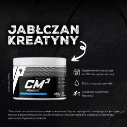 Jabłczan kreatyny CM3 POWDER w proszku