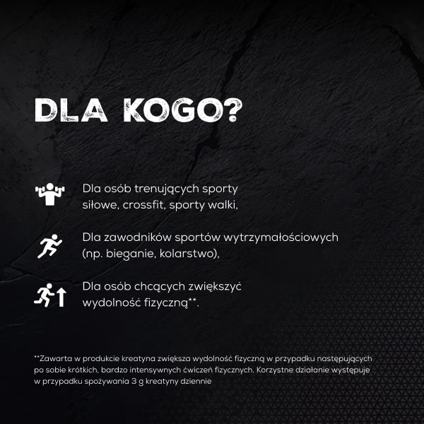 Jabłczan kreatyny CM3 POWDER w proszku